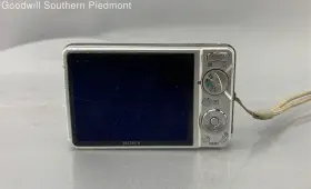 Dsc-w290 Sony Cybershot Silver Compact Digital Camera With Charger - Tested #3