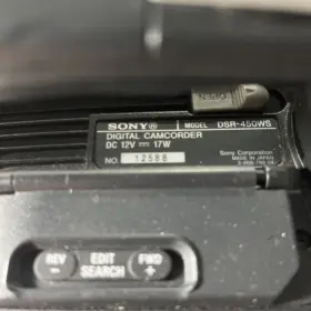 Dsr-450ws Sony Digital Video Camcorder Dvcam Camera #3