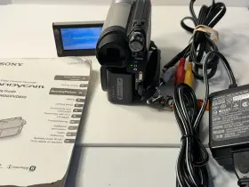 Dcr-dvd650 Sony Dvr-dvd650 Mini Dvd Camcorder Power Supply / Cables Manual Works