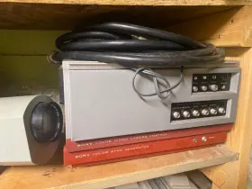 Dxc-5020 Sony With Ccu And Color Sync Generator #2