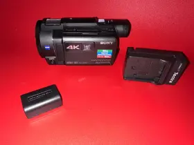 Fdr-axp35 Sony 64gb 4k Camcorder With Built In Projector Battery/charger