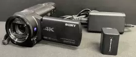 Fdr-ax33 Sony Fdrax33 Handycam Uhd 4k Camcorder With 64gb Sd 2x Batts Charger