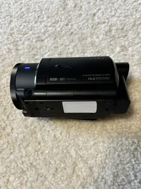Fdr-ax53 Sony Fdrax53/b 16.6mp 4k Handycam Camera With Accessories #3