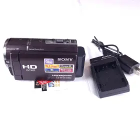 Hdr-cx360v Sony Hdr-360v 32gb Hd Flash Memory Camcorder Bundle Tested Works