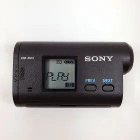 Hdr-as10 Sony Digital Hd Video Camera Recorder With Waterproof Underwater Case Vg #2