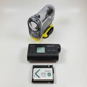 Hdr-as10 Sony Digital Hd Video Camera Recorder With Waterproof Underwater Case Vg