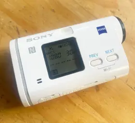 Hdr-as200v Sony Action Cam Tested Excellent Condition