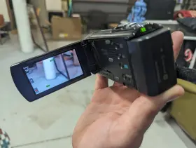 Hdr-cx110 Sony Handycam Camcorder Tested W 8gb Memory Stick And Charger/battery #3