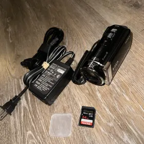 Hdr-cx200e Sony Handycam Camcorder With Power Adapter And 64gb Sd Card #2