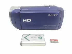 Hdr-cx240 Sony Handycam Avchd 9.2mp 54x Zoom Digital Hd Video Camcorder Blue #2