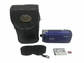 Hdr-cx240 Sony Handycam Avchd 9.2mp 54x Zoom Digital Hd Video Camcorder Blue