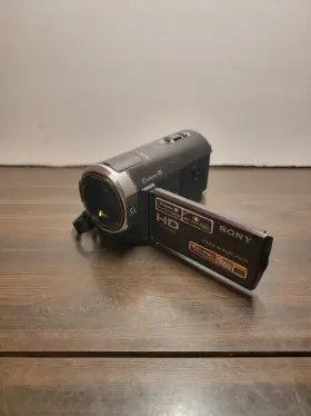 Hdr-cx350v Sony Untested High Definition Handycam Camcorder With Battery As-is