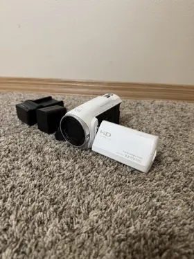 Hdr-cx670 Sony Hd Video Camera 30x Optical 25.1mp Handycam Japanese Language