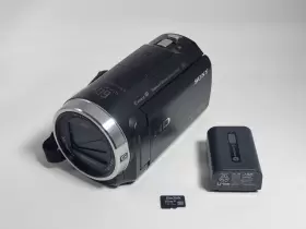 Hdr-cx675 Sony Handycam 9.2 Mega Pixels Full Hd 32gb Camcorder Black