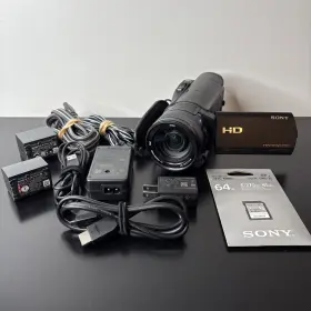 Hdr-cx900e Sony Handycam Full Hd Camcorder Bundle Excellent Condition