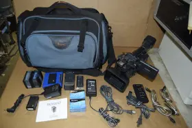 Hdr-fx1 Sony Digital Hd Video Camcoder Camera With Lots Of Extras Tested