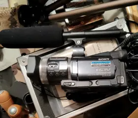 Hdr-h1c Sony Handycam Hd Video Camera And Accessories