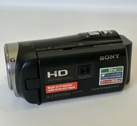 Hdr-pj350 Sony Handycam Hd Handheld Digital Camcorder Bundle. Tested And Mint #2