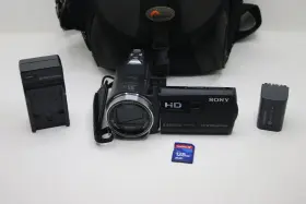 Hdr-pj430v Sony Hd Handycam Camcorder With Built-in Projector 32gb Internal Sd #2