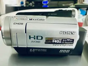 Dcra-c181 Sony Hdr-sr5e Handycam 40gb Bundle Av Cables Remote Adapter Pro Duo