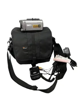 Hdr-td10 Sony Full Hi-vision Hd 3d Handycam Video Camera With Extras Tested
