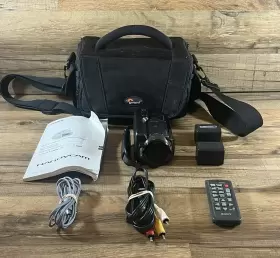 Hdr-xr200v Sony 120 Gb Camcorder Night Mode Touch Screen - Black Tested