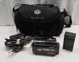 Hdr-xr260 Sony Hdr-xr260v High Definition 160gb Hdd Handycam Camcorder 8.9mp With Extras