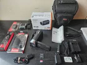 Cx405 Sony Hdrcx405bkit Handycam Bundle W Exmor R Camcorder Steadyshot Full Hd Tested
