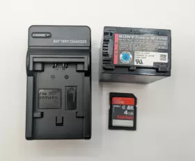 Hdr-cx550v Sony Hdrcx550v Handycam Digital Hd Video Camera Recorder 12mp With 64gb Hdd #2