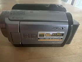 Hdr-xr100 Sony Hdrxr100 80gb Hd Hdd Handycam Camcorder 1080p With Charger Bag Batt Tested #2