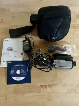 Hdr-xr100 Sony Hdrxr100 80gb Hd Hdd Handycam Camcorder 1080p With Charger Bag Batt Tested
