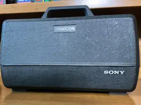 Hvc-2000 Sony Broadcast Tv Camera. First Generation One Tube From Late 70 S