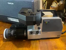 Hvc-2500 Sony Smf Video Camera Trinicon Camcorder Case Vintage #2