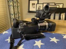 Hvr-a1j Sony Camcorder With Xlr Inputs #2