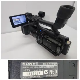 Hvr-z1p Sony Vtg Professional Hdv Camcorder Video Camera Hd 1080i Japan Read