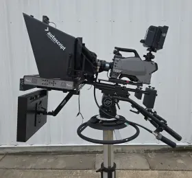 Pvm-740 Sony Hxc-100 Power Had Fx With Sachtler Video 60 Plus Clockplus Autoscript