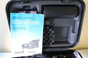 Lch-v50 Sony Vintage Video 8 Camcorder 8mm Hi8 Playback With Original Case #2