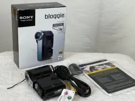 Mhs-cm5v Sony Mhs-cm5/v High Definition Handycam Camcorder Iob - Black Read Description