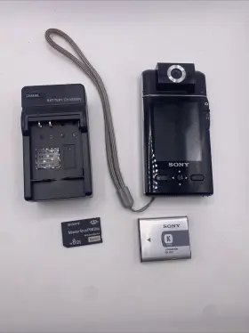 Mhs-pm5 Sony Bloggie Hd Camcorder Streaming Camera Great Working Unit