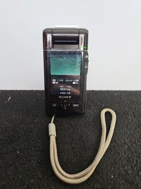 Mhs-pm5k Sony Bloggie Mobile Hd Snap Camera Mhs-pm5 Tested Working With Sd Card #2