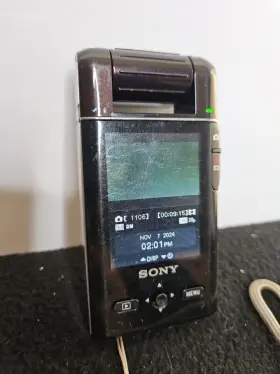 Mhs-pm5k Sony Bloggie Mobile Hd Snap Camera Mhs-pm5 Tested Working With Sd Card #3