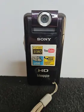 Mhs-pm5k Sony Bloggie Mobile Hd Snap Camera Mhs-pm5 Tested Working With Sd Card