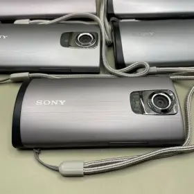 Mhs-ts55 Sony Mhs-ts55/s Live 8 Gb Camcorder - Silver Bloggie Lot Of 9 #2