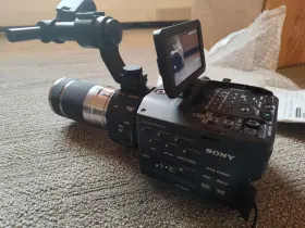 Nex-fs100j Sony Nex-fs100 Nxcam Camcorder 1920x1080p With E Zoom 55-210 F4.5-6.3