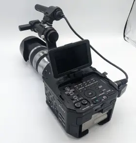 Nex-fs100uk Sony Nex Fs100 Avchd Mpeg2 Sd Nxcam Camera With 18-200mm Lens And Mic #3