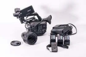 Pxw-fs5 Sony Pxw-fx5 Super 35 4k Camcorder And G Lens