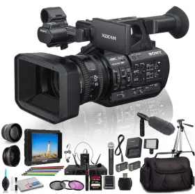 Pxw-z190v Sony Edii 53 4k Xdcam Camcorder With Tripod Padded Case Led