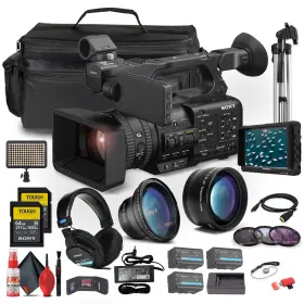 Pxw-z200 Sony Edi 4 4k 1 Inch Cmos Sensor Xdcam Camcorder Monitor