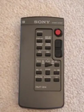 Rtm-814 Sony Genuine Handycam Remote Conrol Rtm 814