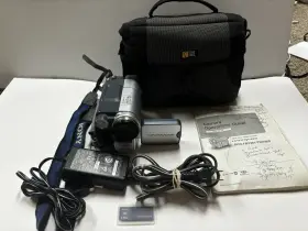 Scr-trv460 Sony Handycam Digital 8 Video Camera Recorder Camcorder Memory And Tape